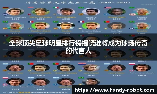 全球顶尖足球明星排行榜揭晓谁将成为球场传奇的代言人